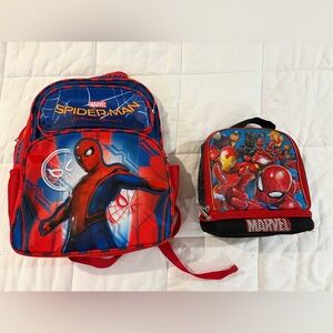 Marvel Spider-Man 🕸️ Backpack & Lunchbox Set